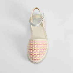Alpargata yute infantil rafia multicolor OH GIRL