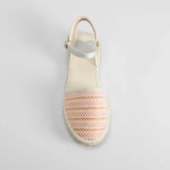 Alpargata yute juvenil rafia multicolor OH GIRL