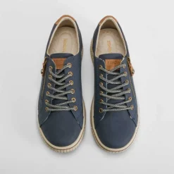 Blucher cremallera en azul marino SENDA ROAD