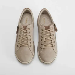 Blucher cremallera en beige SENDA ROAD