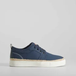 Blucher lona azul SEVEN FIVE