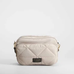 Bolso bandolera acolchado camel NYC