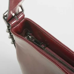 Bolso hombro argollas marrón PICCOLA PIU