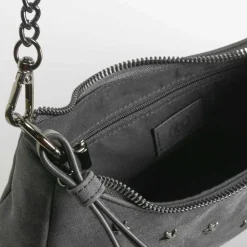 Bolso hombro gondola estrellas gris PICCOLA PIU