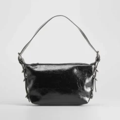 Bolso hombro negro PICCOLA PIU