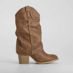 Bota campera tacón marrón SENDA ROAD