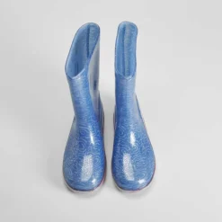 Bota de agua infantil morada STITCH
