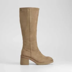 Bota de tacón crepe marrón SENDA ROAD