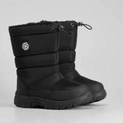 Bota nieve lisa negra UDOK