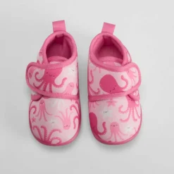Bota velcro pulpos rosa OLYNE