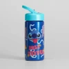 Botella plástico azul de STITCH