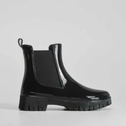 Botín chelsea negro de agua PICCOLA PIU