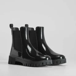 Botín chelsea negro de agua PICCOLA PIU