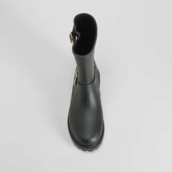 Botín de agua hebillas negro PICCOLA PIU