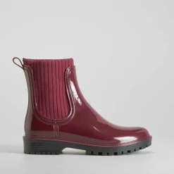 Botín de lluvia chelsea burdeos PICCOLA PIU