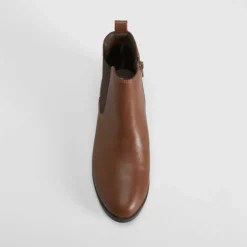 Botín elástico marrón PICCOLA PIU