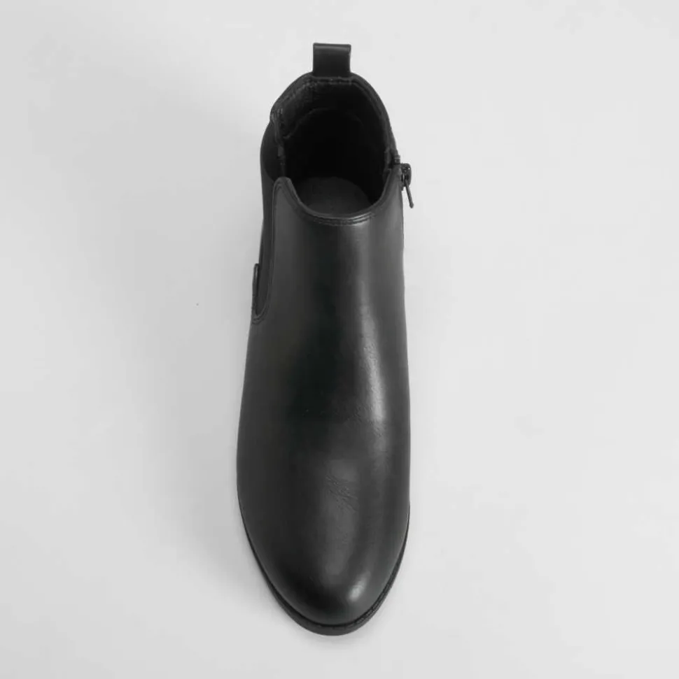 Botín elástico negro PICCOLA PIU