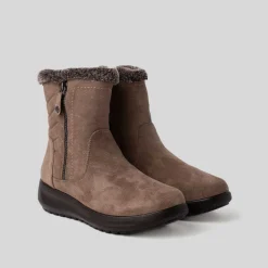 Botín pelo taupe MYSOFT