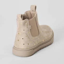 Botín plano elástico estrellas beige OH GIRL
