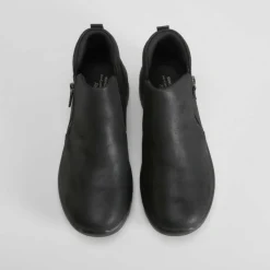 Botín plano Lovely Vibe negro SKECHERS