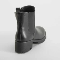 Botín tacón chelsea Shock Absorber negro COMFEET