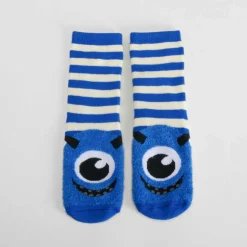 Calcetín antideslizante monstruo azul MERKAL