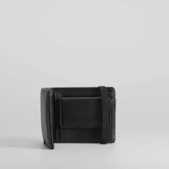 Cartera negra goma MR HANSEN