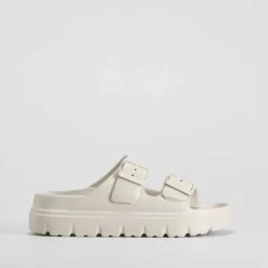 Chancla bio track hebillas gris COCONUT