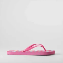 Chancla de dedo puntos multicolor y rosa COCONUT