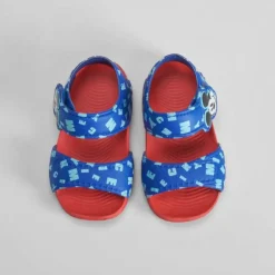Chancla de playa velcro bebé azul MICKEY