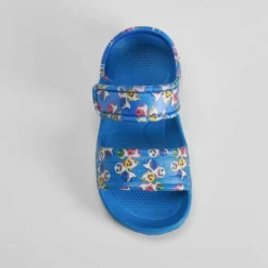 Chancla de playa velcro tiburones azul COCONUT