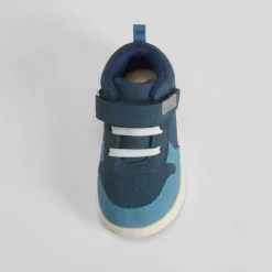 Deportiva alta barefoot bebé azul COMFEET