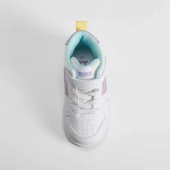 Deportiva alta bebé blanca y color BACHE