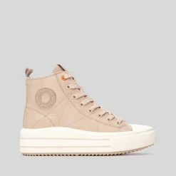Deportiva alta beige REFRESH