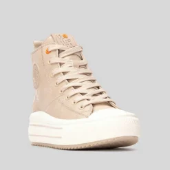 Deportiva alta beige REFRESH
