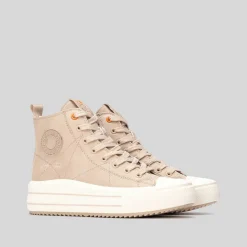 Deportiva alta beige REFRESH