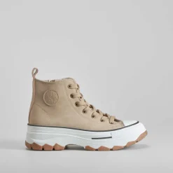Deportiva alta chunky beige NYC