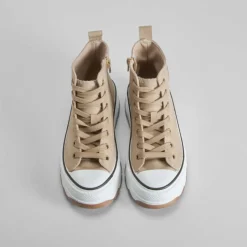 Deportiva alta chunky beige NYC