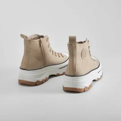 Deportiva alta chunky beige NYC