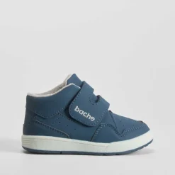 Deportiva alta velcro bebé azul marino BACHE