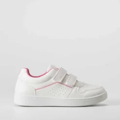 Deportiva blanca y rosa UTWO