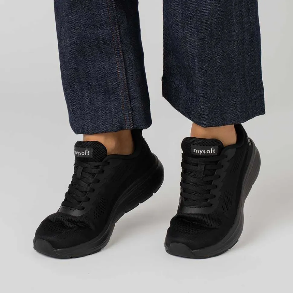 Deportiva casual negra MYSOFT