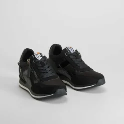 Deportiva casual negra REFRESH