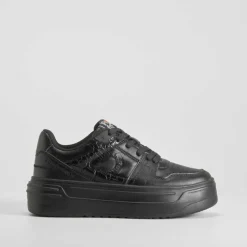 Deportiva casual plataforma negra REFRESH