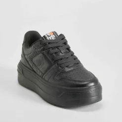 Deportiva casual plataforma negra REFRESH