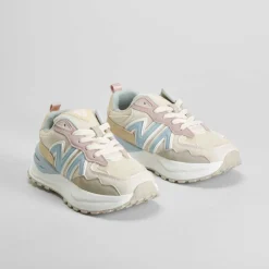 Deportiva casual rosa y azul NYC
