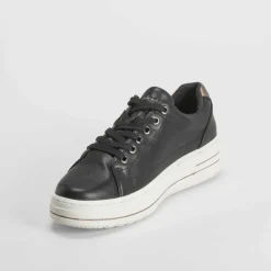 Deportiva casual Shock Absorber negra COMFEET