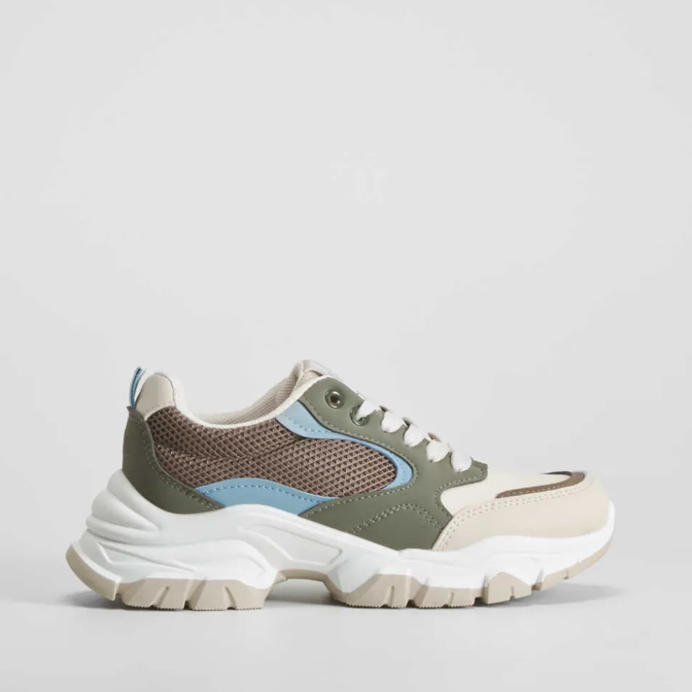 Deportiva chunky marrón NYC