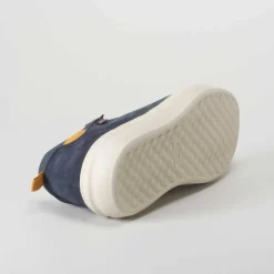 Deportiva confort manyara piel azul marino COMFEET
