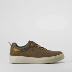 Deportiva confort manyara piel kaki COMFEET